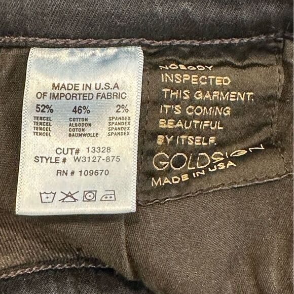 Goldsign Lure Dark Blue Wash Skinny Jeans - Picture 6 of 10